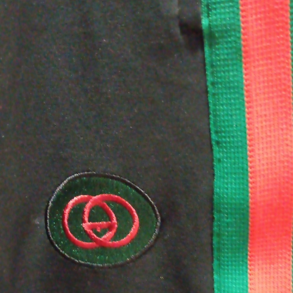 Gucci Black Joggers with Red and Green Accents - Picture 2 of 8